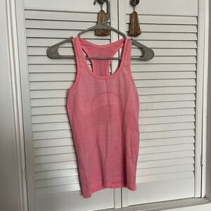 Pink lululemon Tank Top Small